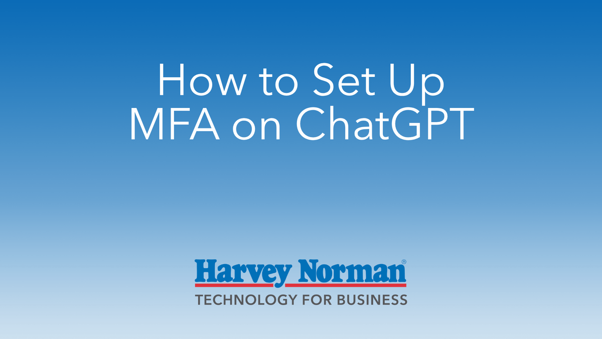 How to Set Up MFA on ChatGPT