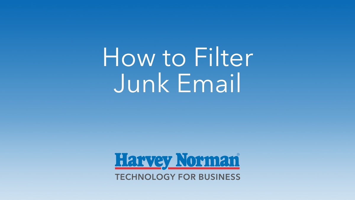 How to Filter Junk Email